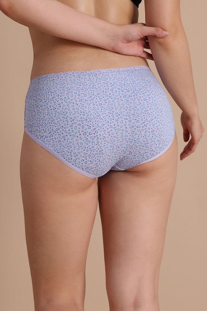 Zivame Low Rise Full Coverage Hipster Panty (Pack of 3) - Multicolor — image 4